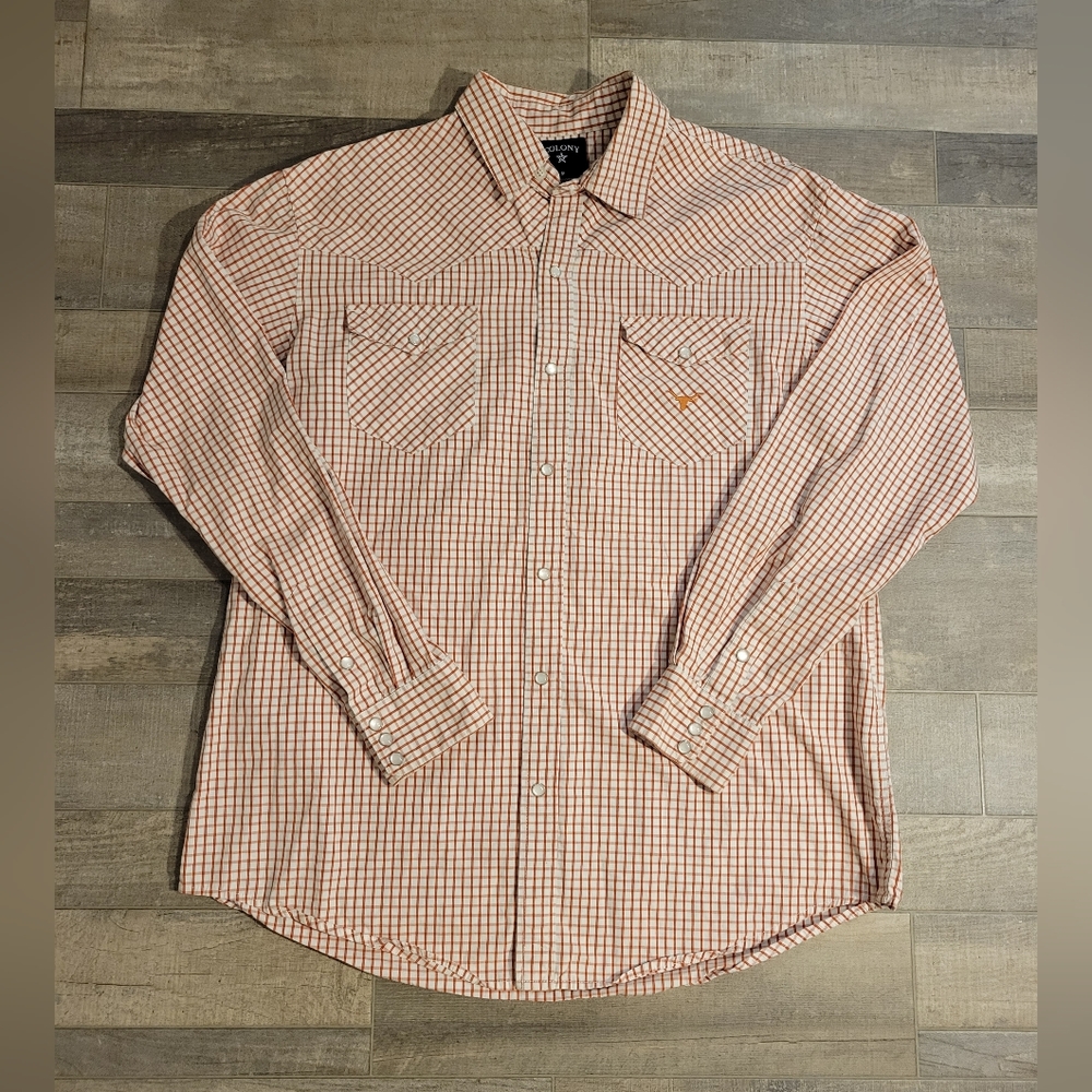 Colony University of Texas Snap Shirt